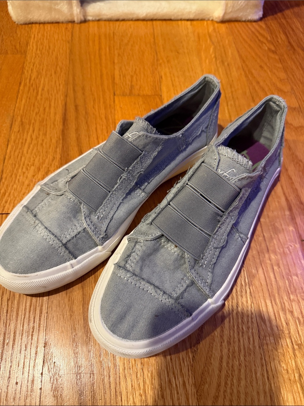 Blowfish Slip-On Canvas Sneakers in Light Blue